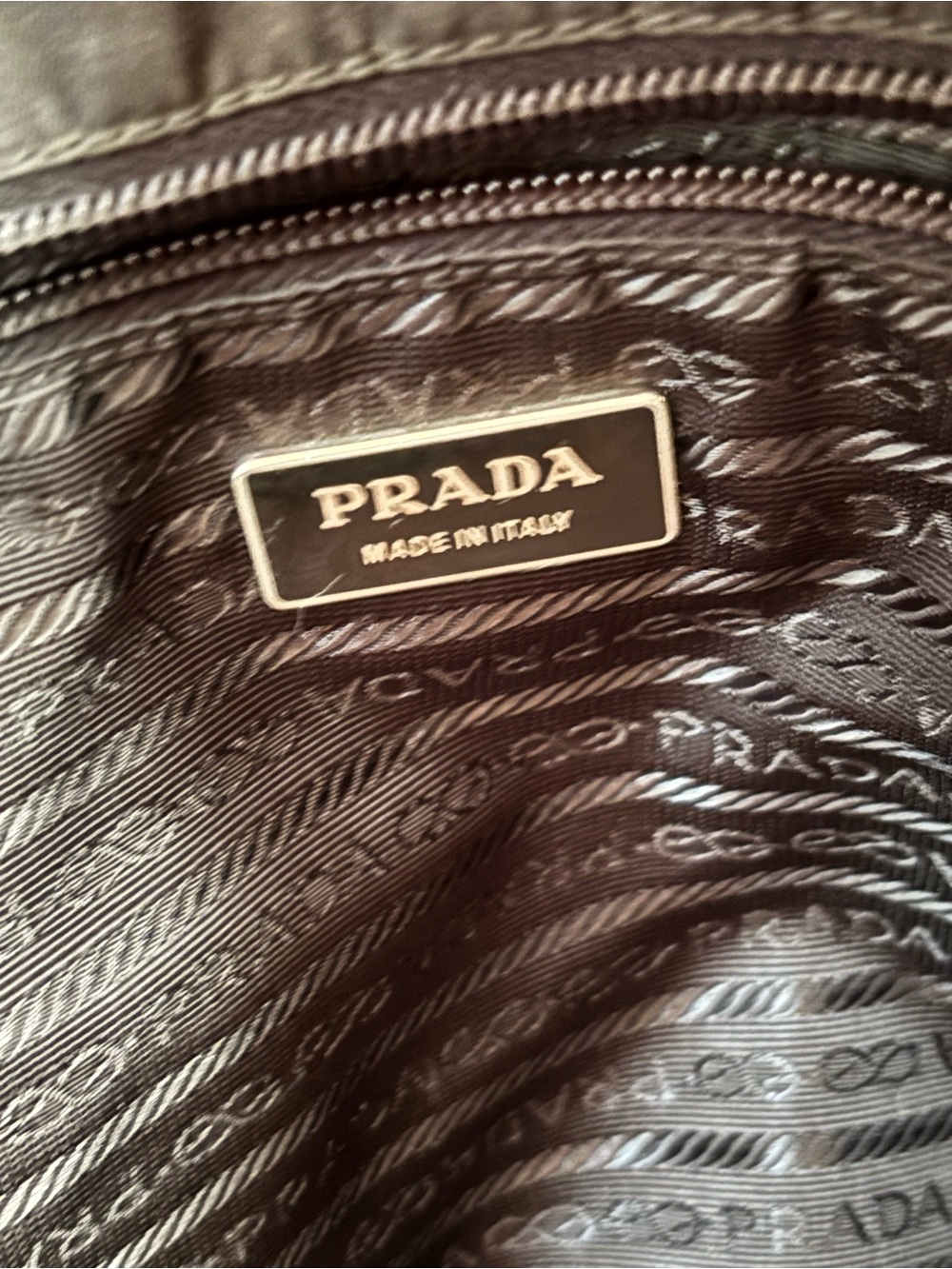 Authentic Vintage Prada Black Tessuto Nylon Double Buckle Messenger Bag - Picture 14 of 16